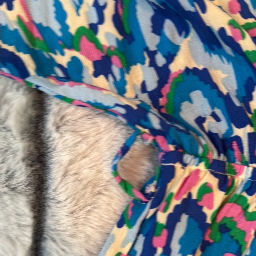 Women's Multicolor Patterned Romper - image 4